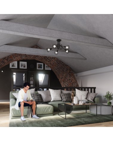 Deckenleuchte ARTEMIS 2 schwarz