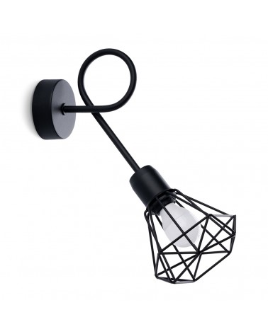 Wandleuchte ARTEMIS 1S schwarz