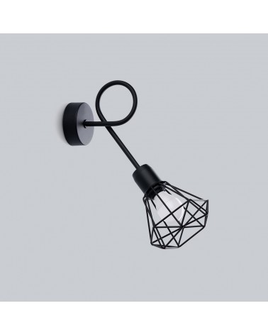Wandleuchte ARTEMIS 1S schwarz