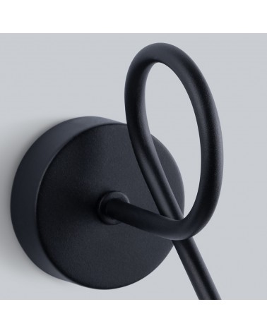 Wandleuchte ARTEMIS 1S schwarz