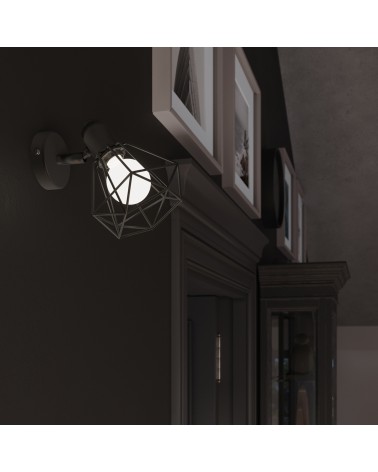 Wandleuchte ARTEMIS 1S schwarz