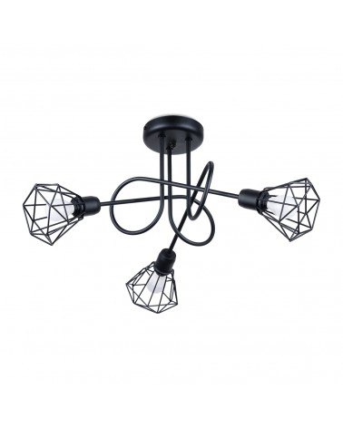 Kronleuchter ARTEMIS 3S schwarz