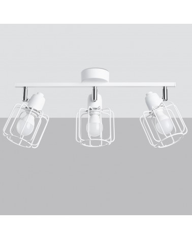 Deckenleuchte BELUCI 3 weiß