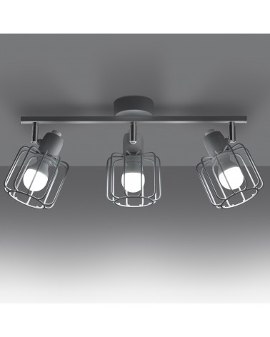 Deckenleuchte BELUCI 3 weiß