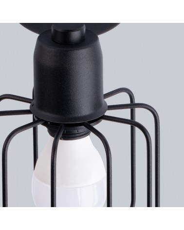 Deckenleuchte BELUCI 3 schwarz