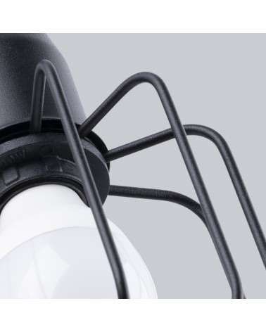 Wandleuchte BELUCI 1S schwarz