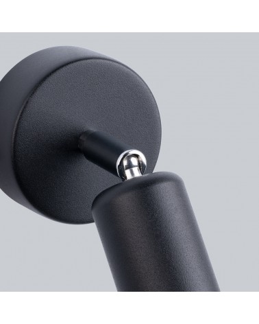 Wandleuchte FORNES 1 schwarz