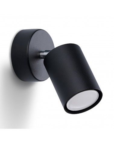 Wandleuchte LEMMI 1 schwarz