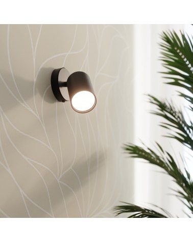 Wandleuchte LEMMI 1 schwarz