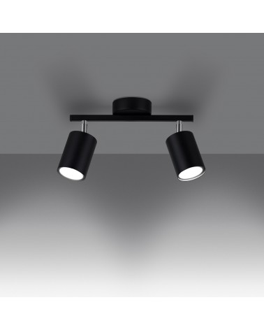 Deckenleuchte LEMMI 2 schwarz