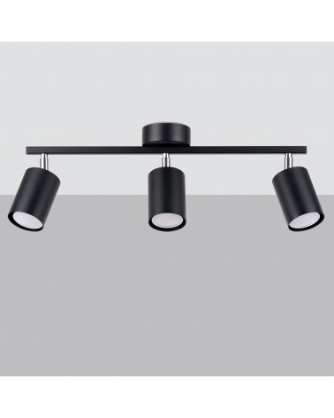 Deckenleuchte LEMMI 3 schwarz