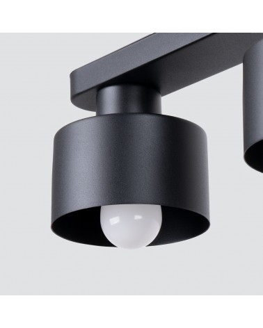 Deckenleuchte SAVAR 2 schwarz