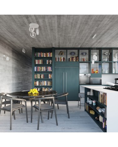 Hängeleuchte TITRAN 3 biała