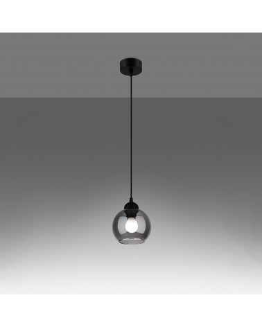 Hängeleuchte ALINO 1 schwarz