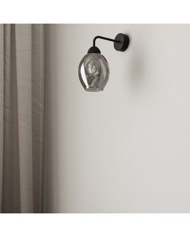 Wandleuchte FILLAN 1 schwarz