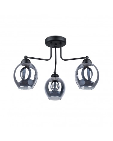 Kronleuchter FILLAN 3 schwarz