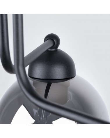 Kronleuchter FILLAN 3 schwarz