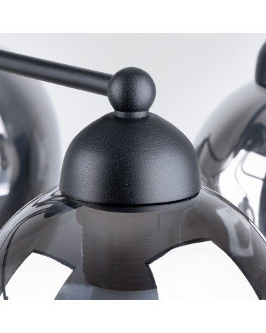 Kronleuchter FILLAN 5 schwarz