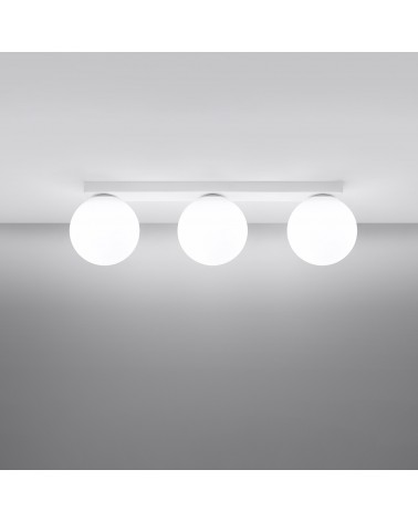 Deckenleuchte YOLI 3 weiß