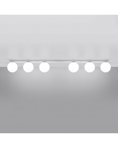 Deckenleuchte YOLI 6 weiß