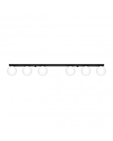 Deckenleuchte YOLI 6 schwarz