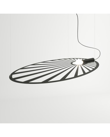 Hängeleuchte LEHDET schwarz