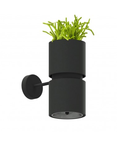 Wandleuchte KUKKIA schwarz