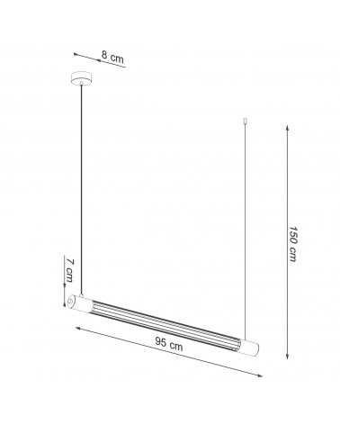 Hängeleuchte VALO schwarz