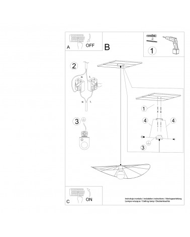 Hängeleuchte ESKOLA 70 schwarz