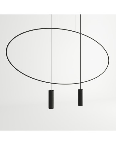 Hängeleuchte HOLAR 2 schwarz