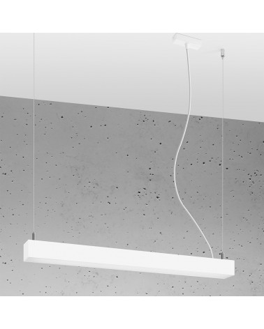 Hängeleuchte PINNE 67 weiß