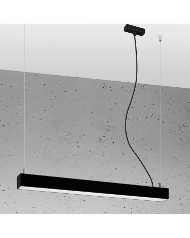 Hängeleuchte PINNE 67 schwarz