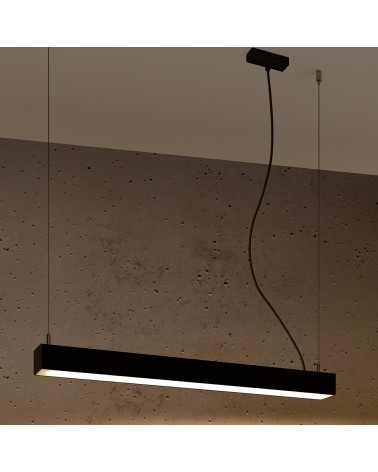 Hängeleuchte PINNE 67 schwarz