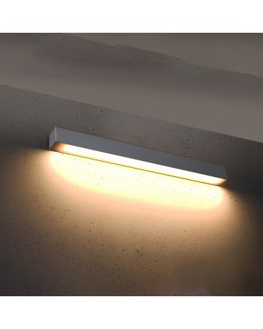 Wandleuchte PINNE 67 grau