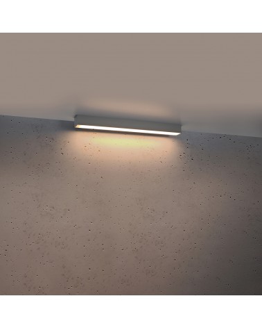 Deckenleuchte PINNE 67 grau