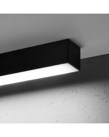 Deckenleuchte PINNE 67 schwarz