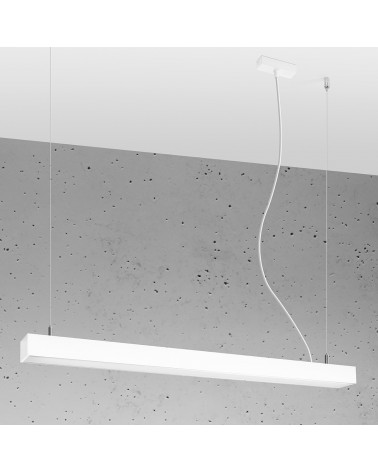 Hängeleuchte PINNE 90 weiß