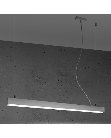 Hängeleuchte PINNE 90 weiß