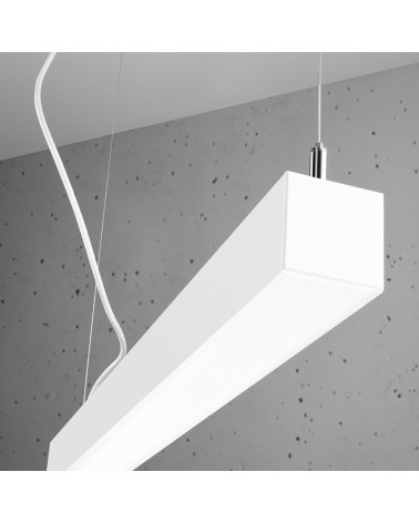 Hängeleuchte PINNE 90 weiß