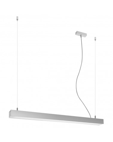 Hängeleuchte PINNE 90 grau