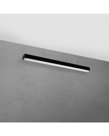 Wandleuchte PINNE 90 schwarz