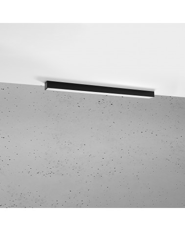 Deckenleuchte PINNE 90 schwarz