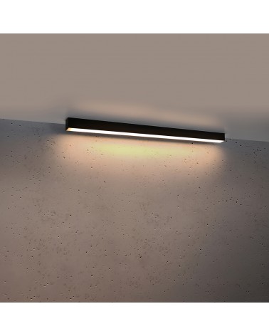 Deckenleuchte PINNE 90 schwarz