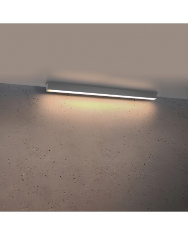 Deckenleuchte PINNE 90 grau