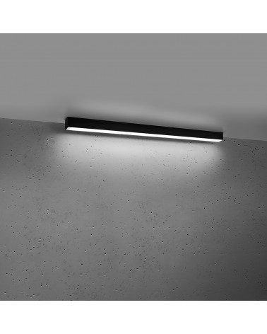 Deckenleuchte PINNE 90 schwarz