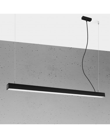 Hängeleuchte PINNE 118 schwarz