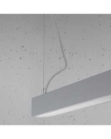 Hängeleuchte PINNE 118 grau