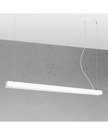 Hängeleuchte PINNE 118 weiß