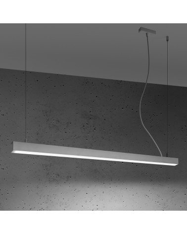 Hängeleuchte PINNE 118 weiß