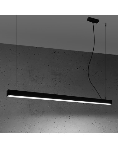 Hängeleuchte PINNE 118 schwarz